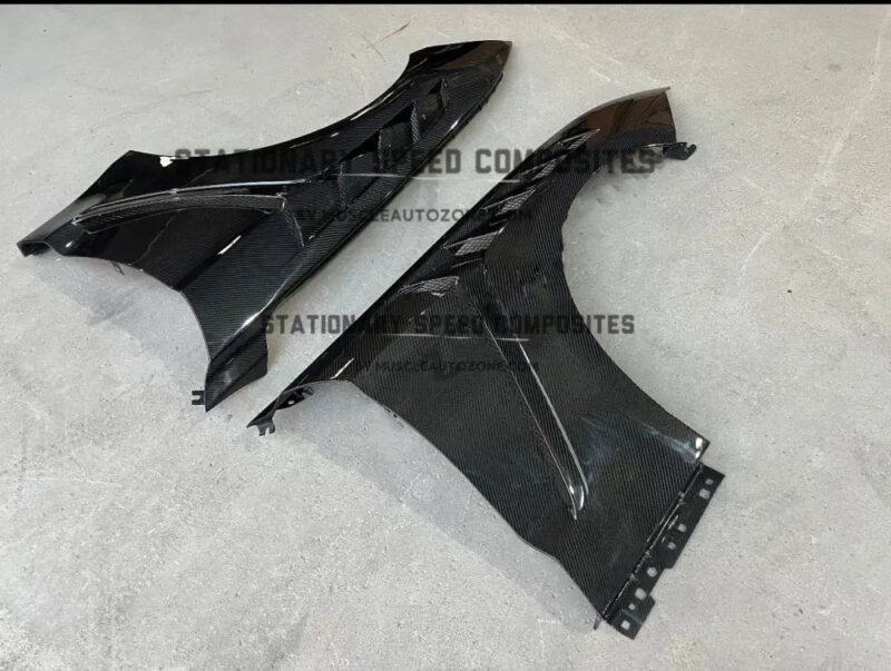 MAZ 2018-2023 Ford Mustang GTD Fenders - Image 4