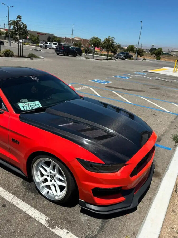 Mustang AMS Hood