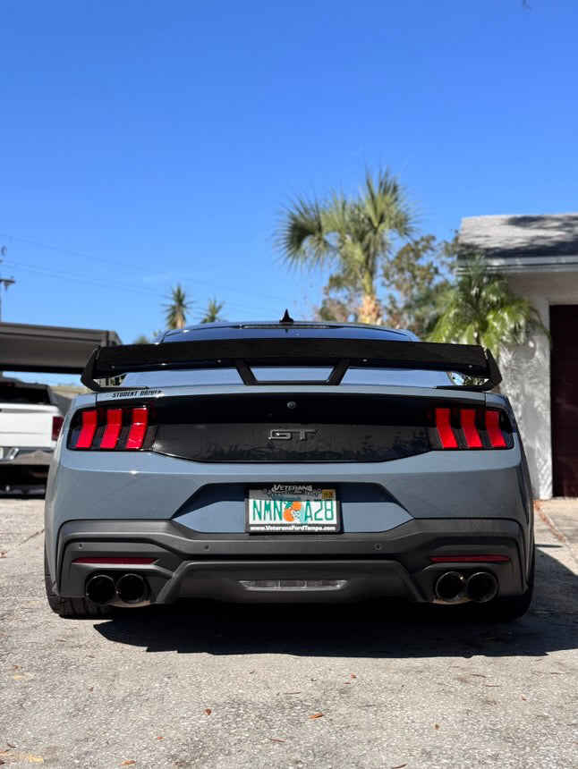 Alternative view of Mustang Dark Horse R Gurney Flap