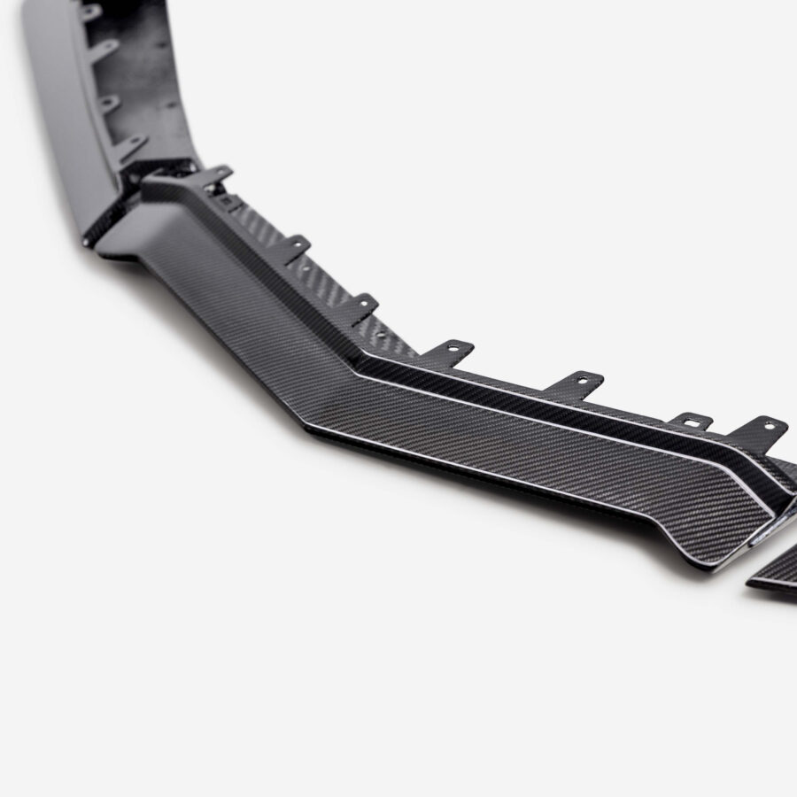 AC 2023-2026 Corvette C8 Z06 Carbon Fiber Front Lip - Image 4