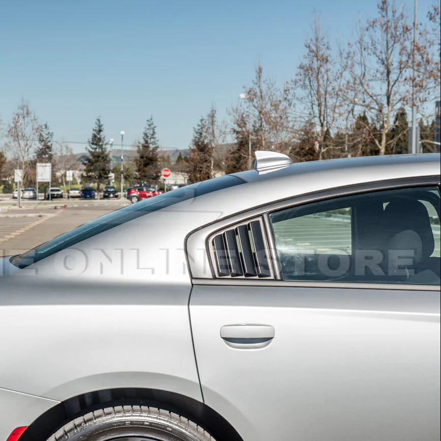 EOS 2015-2025 Dodge Charger Rear Side Window Louver Sun Shade Cover - Image 10