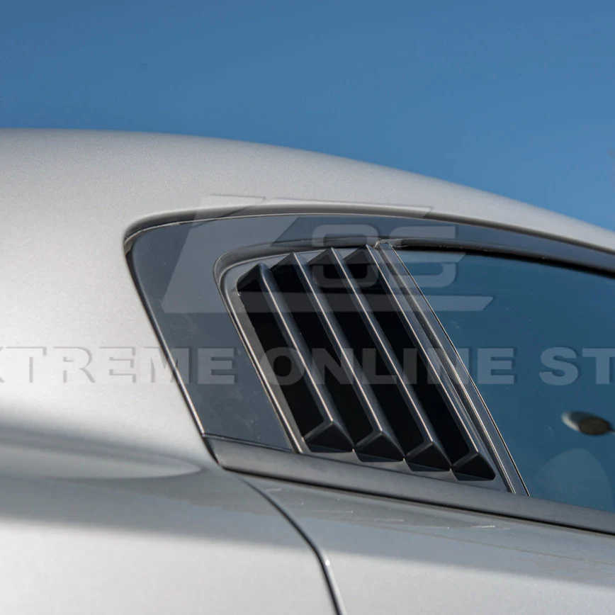 EOS 2015-2025 Dodge Charger Rear Side Window Louver Sun Shade Cover - Image 8