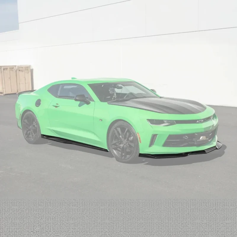 EOS 2016-2018 Camaro LT LS RS l ZL1 Style Front Lip Splitter & Side Skirt