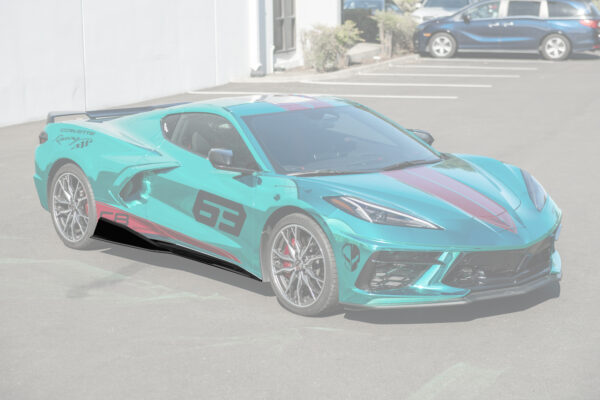 EOS 2020-2026 Corvette C8 | 5VM 2Pcs Side Skirts Rocker Panel