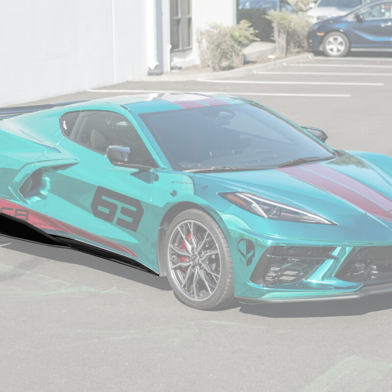 EOS 2020-2024 Corvette C8 | 5VM 2Pcs Side Skirts Rocker Panel