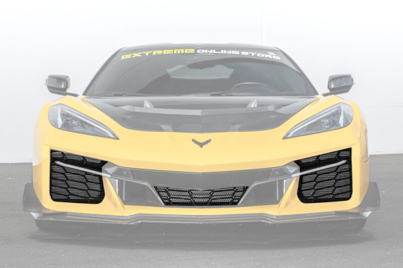 EOS 2023-2026 Corvette C8 E-Ray & Z06 Factory Style Front Radiator Mesh Grille Guard