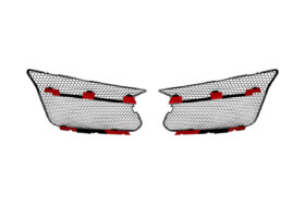 Extreme Online Store EOS Corvette C8 E-Ray & Z06 Factory Style Front Radiator Mesh Grille Guard for C8 Corvette - Image 3