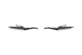 Extreme Online Store EOS Corvette C8 Z06 Models Carbon Fiber Sequential LED DRL Light Bar Bezel Insert for C8 Corvette -