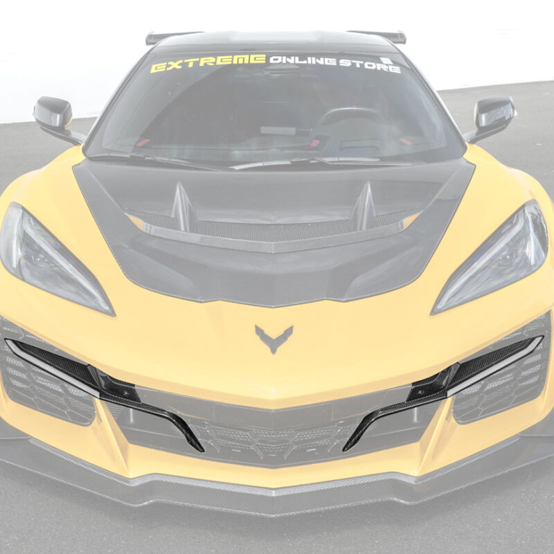 EOS 2023-2026 Corvette C8 Z06 Models | Carbon Fiber Sequential LED DRL Light Bar Bezel Insert