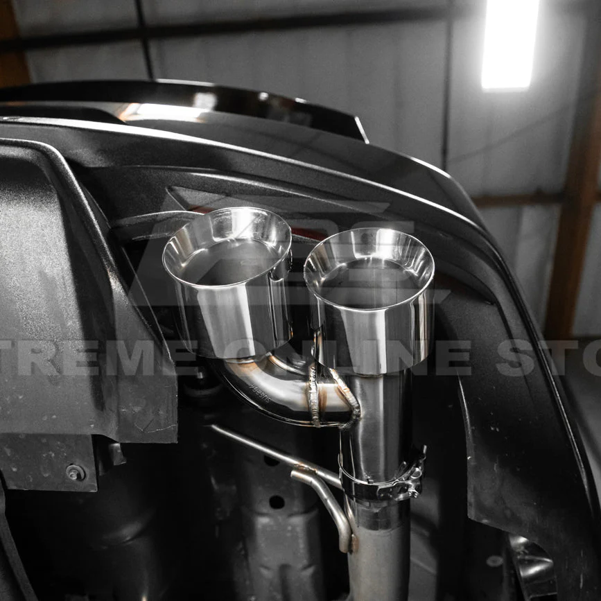FFP 2024-2026 Mustang GT Muffler Delete Axle Back Quad Tips Exhaust - Image 7
