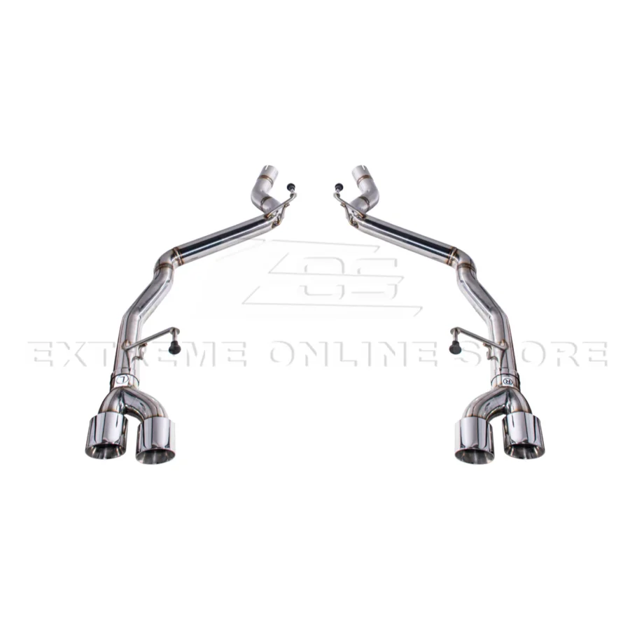 FFP 2024-2026 Mustang GT Muffler Delete Axle Back Quad Tips Exhaust - Image 13