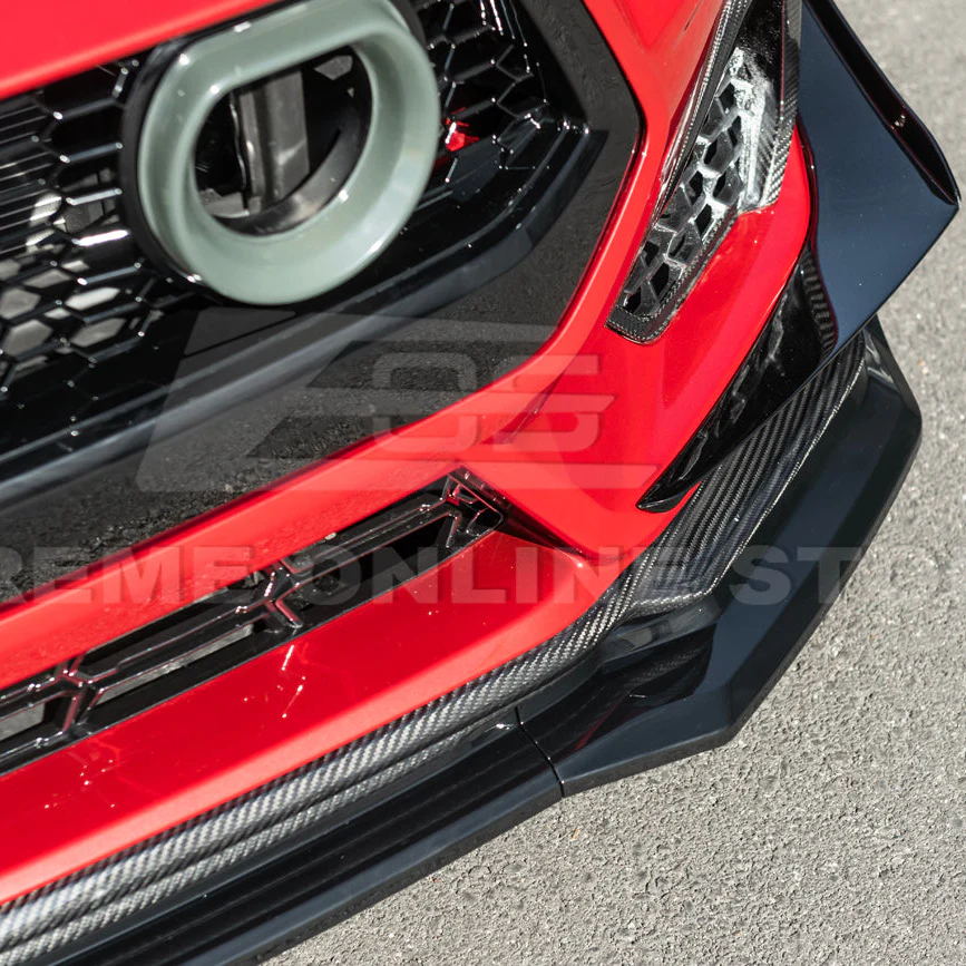FFP 2024-2026 Ford Mustang S650 GTV Style Add-On Front Lip Splitter - Image 3
