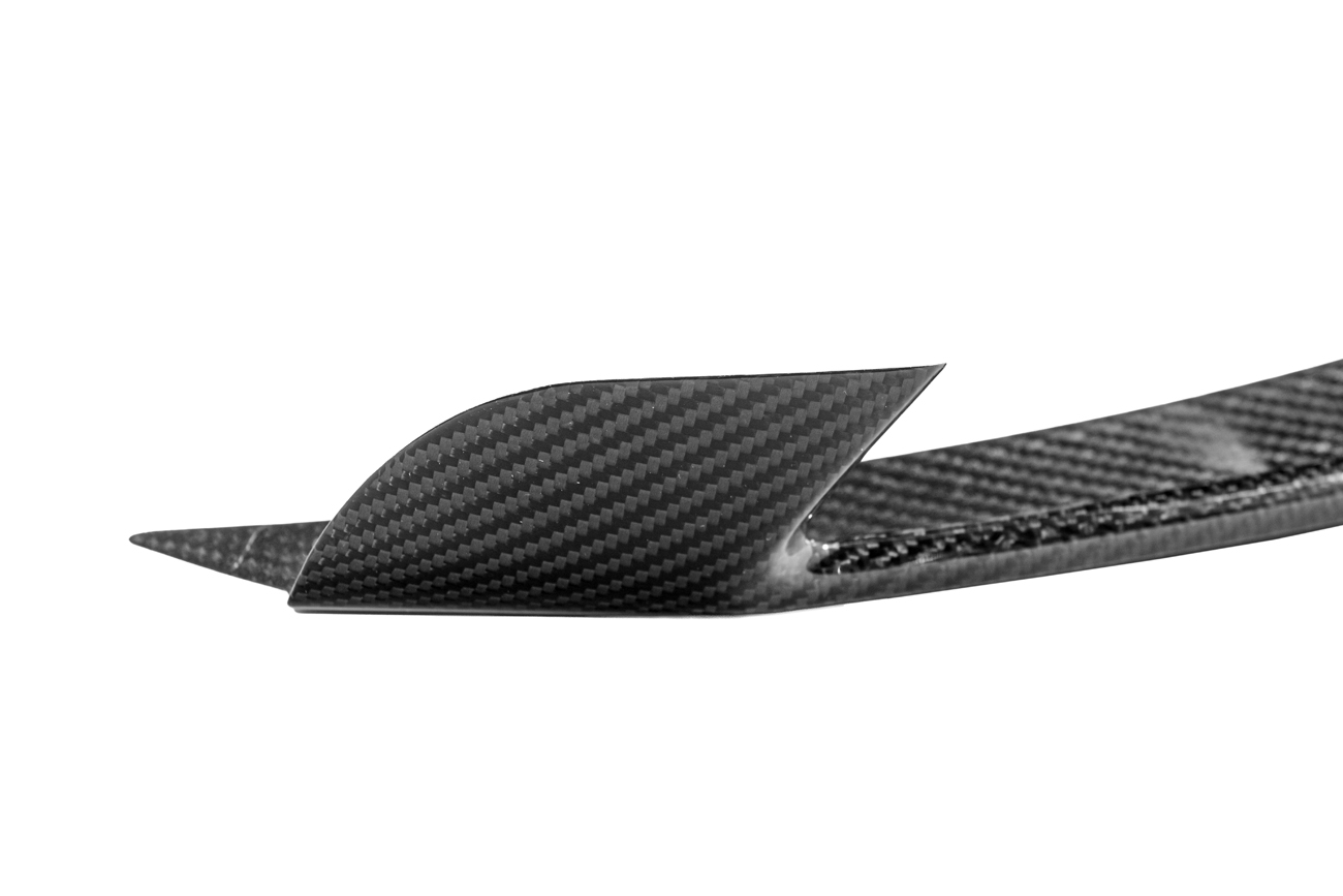 FFP 2015-2020 Ford Mustang Shelby GT350 Dry Carbon Fiber Front Fog Light Eyebrow Cover - Image 4