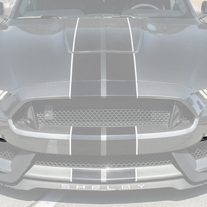 FFP 2015-2020 Ford Mustang Shelby GT350 Dry Carbon Fiber Front Fog Light Eyebrow Cover