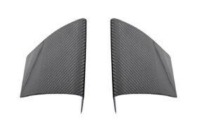 FFP Mustang GT350 Dry Carbon Fiber Front Upper Grille Inserts Pair for Shelby GT350 - Image 3