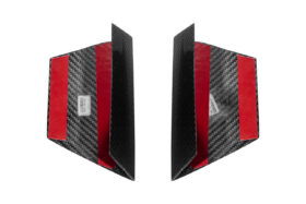 FFP Mustang GT350 Dry Carbon Fiber Front Upper Grille Inserts Pair for Shelby GT350 - Image 5