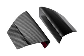 FFP Mustang GT350 Dry Carbon Fiber Front Upper Grille Inserts Pair for Shelby GT350 - Image 4