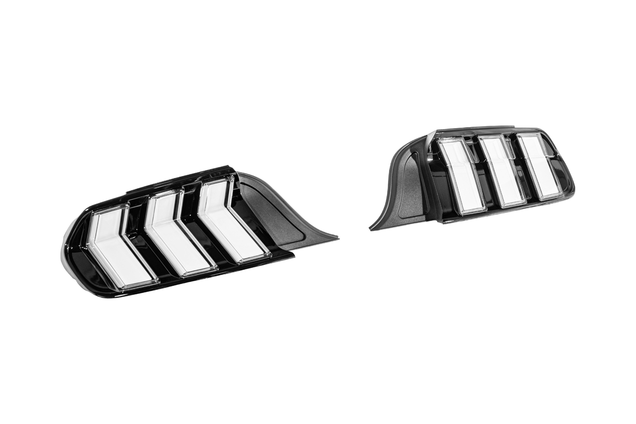 FFP 2015-2023 Ford Mustang S650 EURO Sequential Signal Clear LED Rear Taillights - Image 4