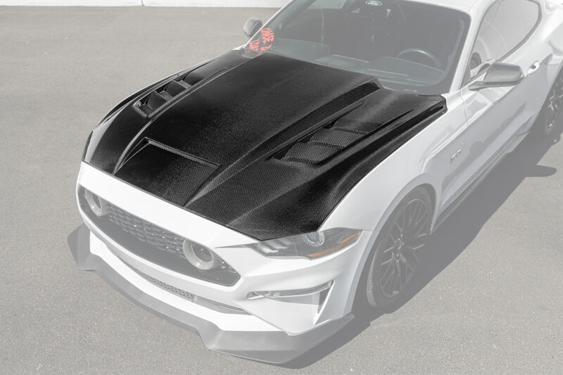 FFP 2018-2023 Ford Mustang Terminator Style Front Vented Bumper Hood