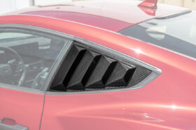 FFP 2024-2026 Ford Mustang Carbon Fiber Side Quarter Window Louver