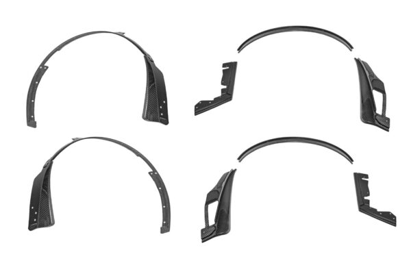 FFP 2024-2026 Ford Mustang Dry Carbon Fiber Fender Flares
