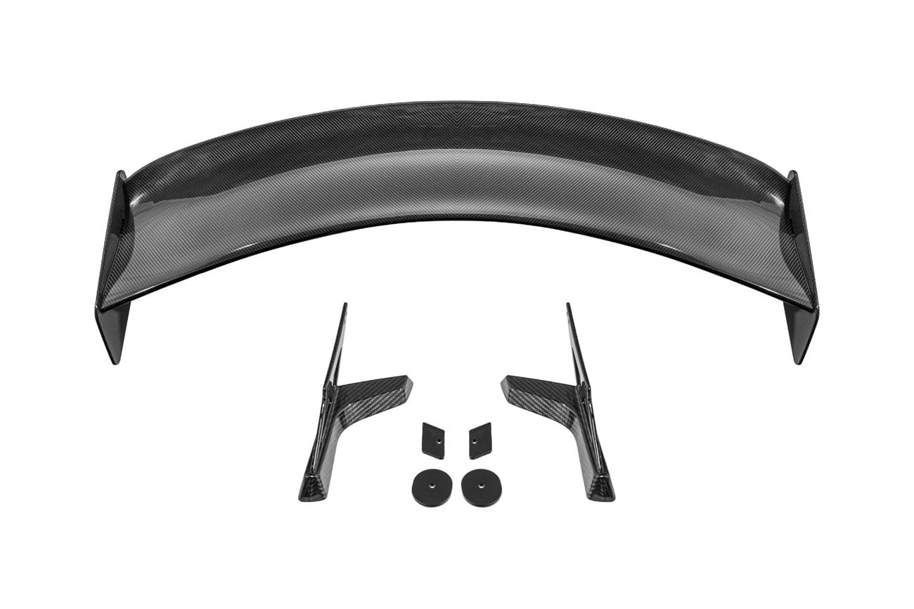 FFP 2024-2025 Ford Mustang GT500 V3 Dry Carbon Fiber Track Pack Rear Wing – Ceramic Pro PPF - Image 7