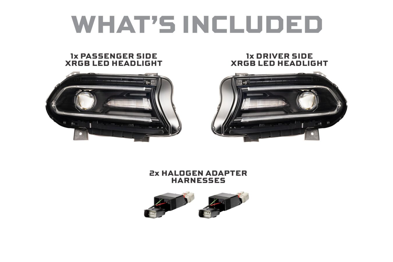 Morimoto 2015-2023 Dodge Charger XRGB LED Headlights - Image 3