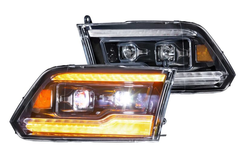 Morimoto 2016-2018 Dodge Ram HD XB LED Headlights (Amber DRL)