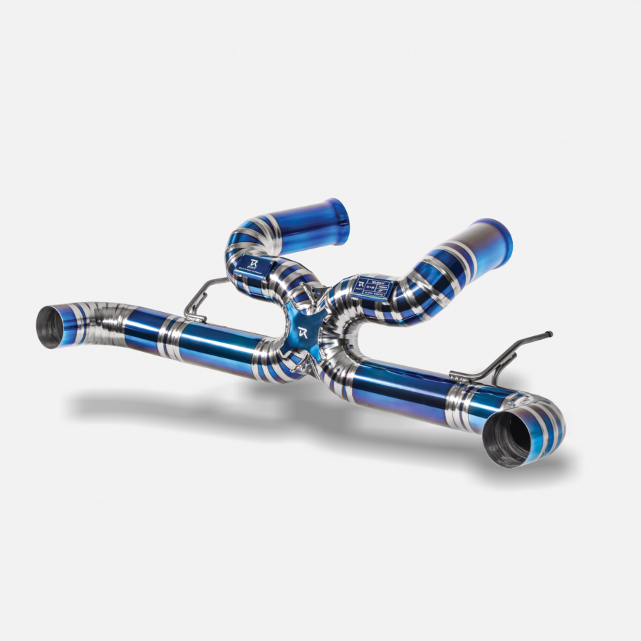 RYFT 2019-2025 McLaren GT Titanium Race Exhaust w/ Burnt Titanium Tips