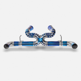 RYFT GT Titanium Race Exhaust w/ Burnt Titanium Tips for McLaren GT - Image 2