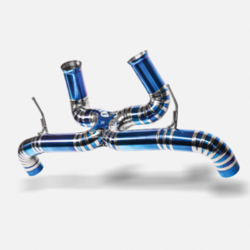 RYFT GT Titanium Race Exhaust w/ Burnt Titanium Tips for McLaren GT - Image 3