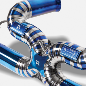 RYFT GT Titanium Race Exhaust w/ Burnt Titanium Tips for McLaren GT - Image 4