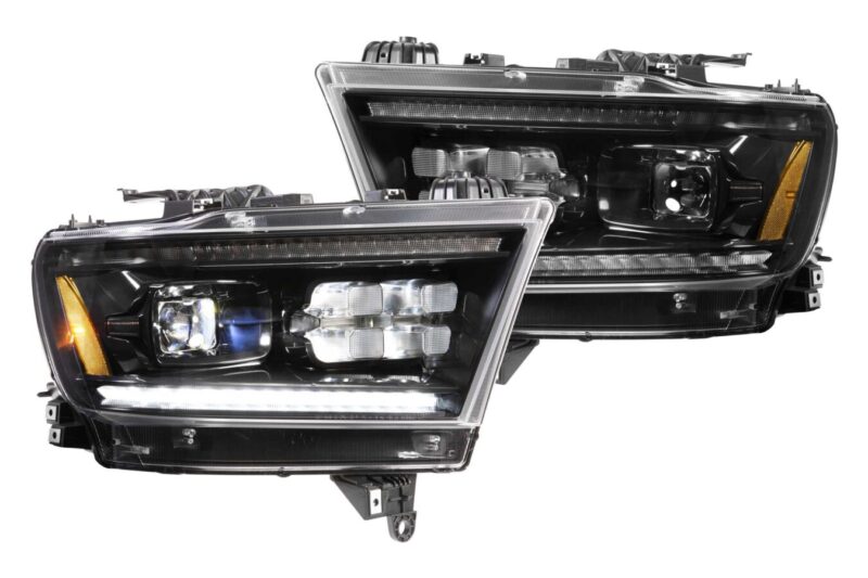 Morimoto Ram 1500 (2019-2024) XB LED Headlights - White DRL