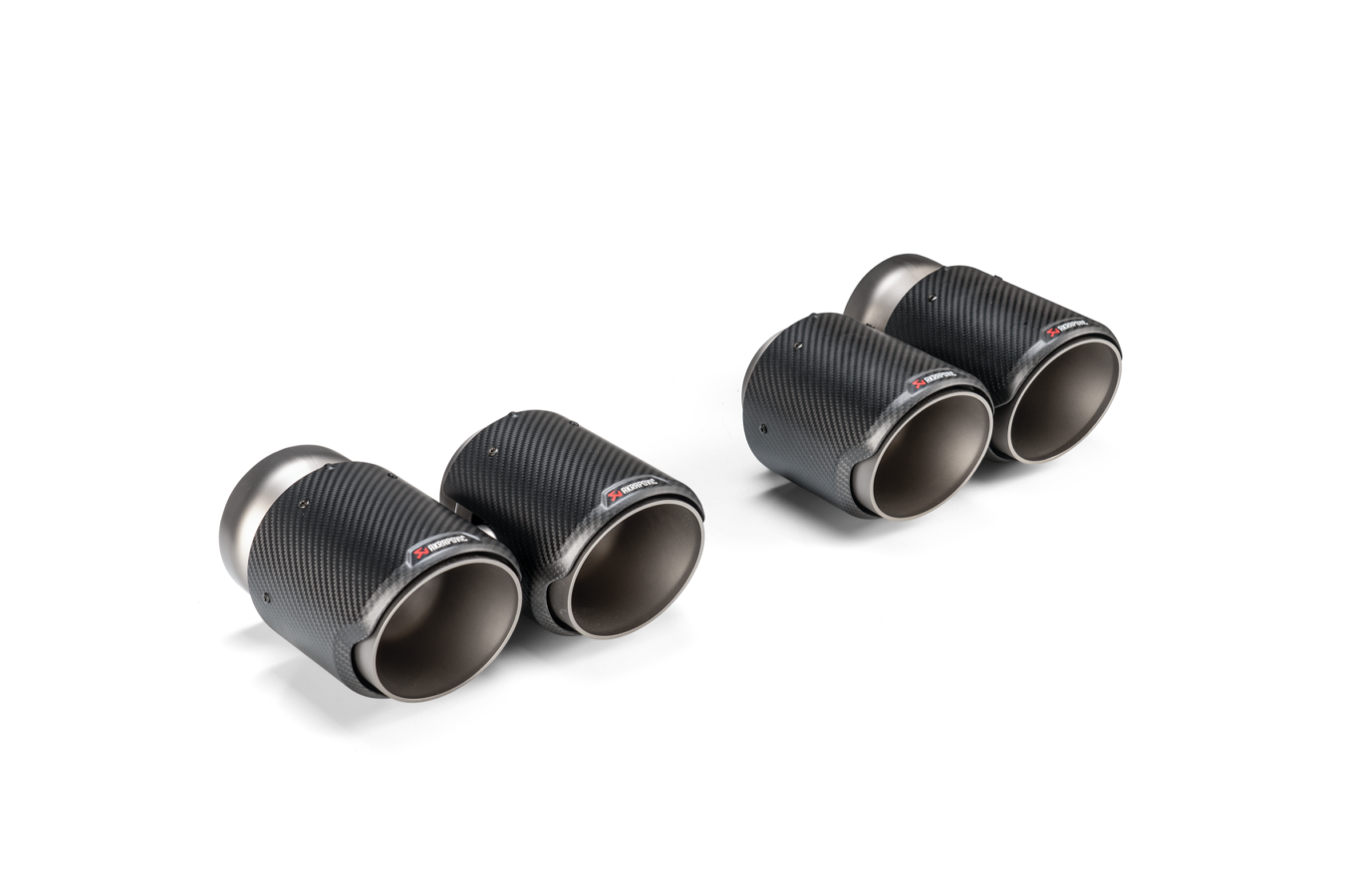 Akrapovic Classic Round Carbon Tips