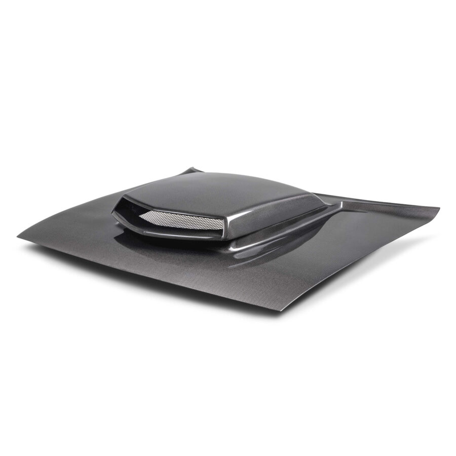 AC 2015-2023 Dodge Challenger Type-HM Carbon Fiber Hood - Image 10