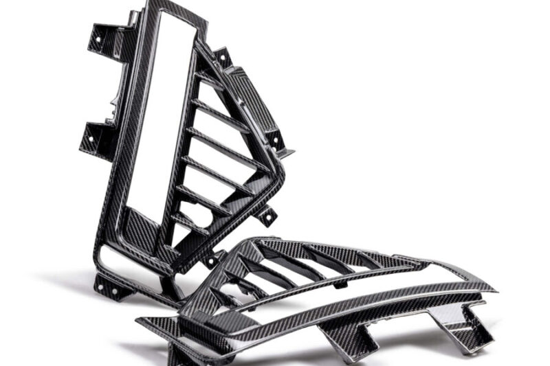 AC 2020-2024 Cadillac CT5-V Blackwing Type-OE Carbon Fiber Side Grilles