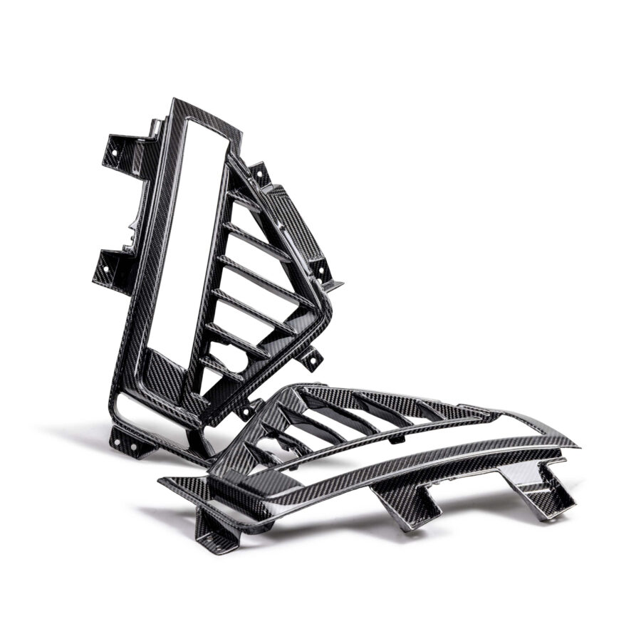 AC 2020-2024 Cadillac CT5-V Blackwing Type-OE Carbon Fiber Side Grilles