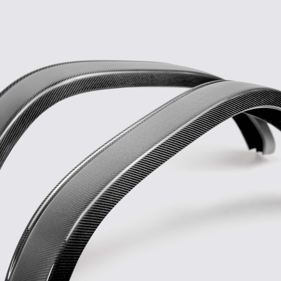 AC 2021-2024 Ford Bronco Everglade Carbon Fiber Front Fender Flare - Image 4