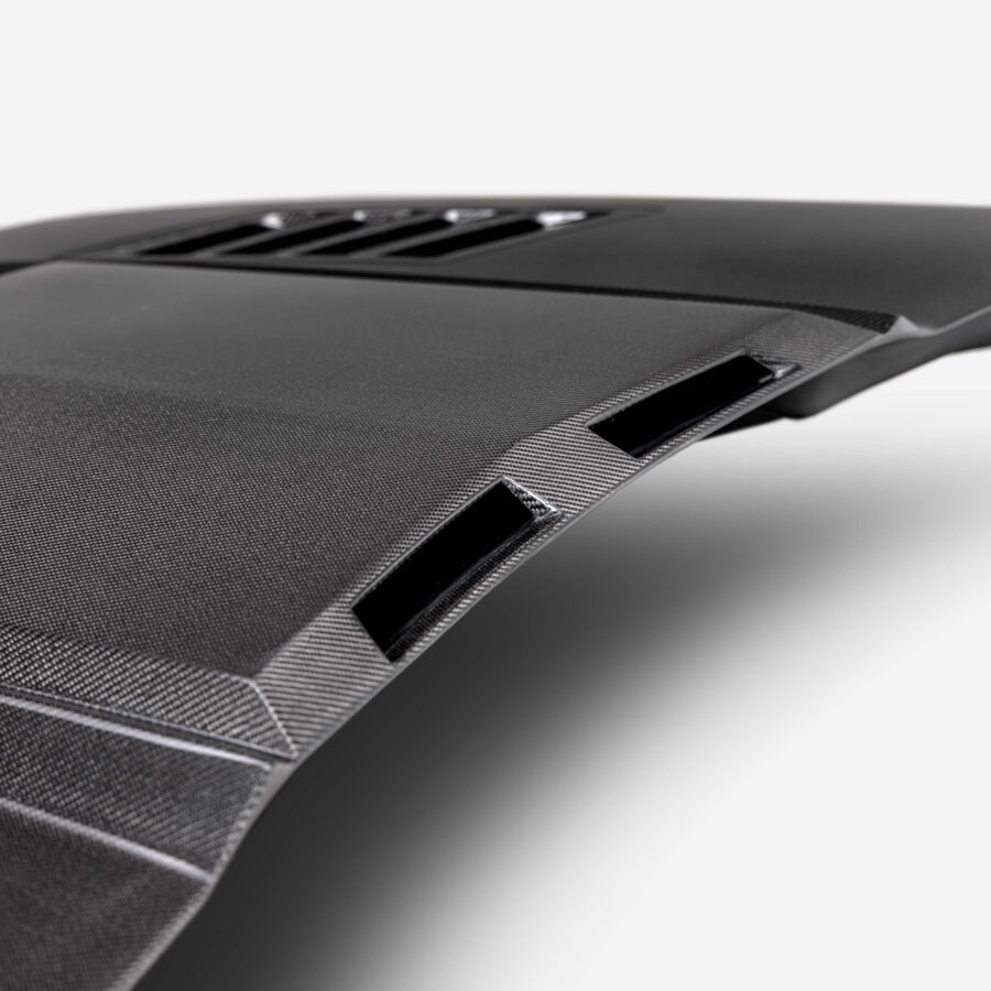 AC 2021-2026 Ford F-150 Type-AB Carbon Fiber Hood - Image 4