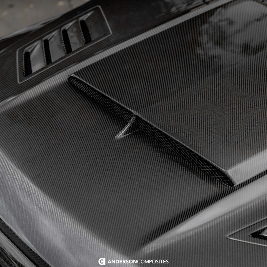 AC 2021-2026 Ford F-150 Type-AB Carbon Fiber Hood - Image 5