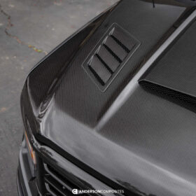 Anderson Composites AC F-150 Type-AB Carbon Fiber Hood - Image 6