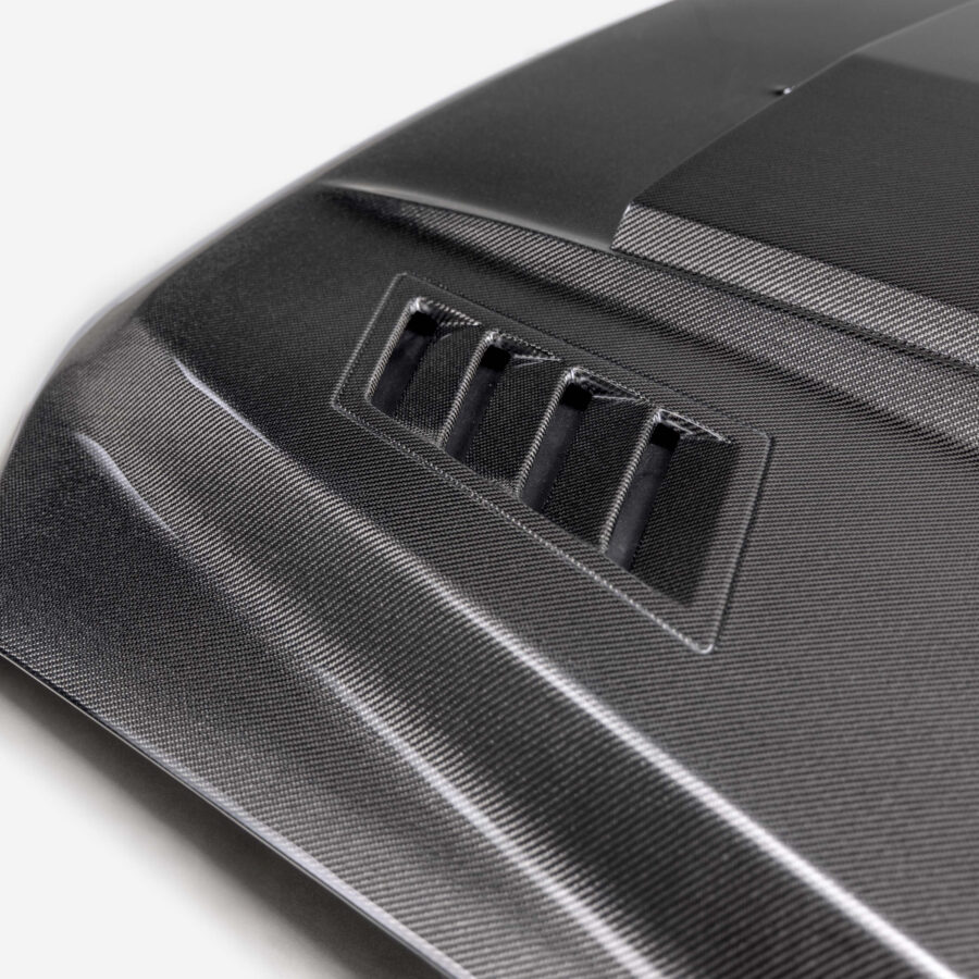 AC 2021-2026 Ford F-150 Type-AB Carbon Fiber Hood - Image 7