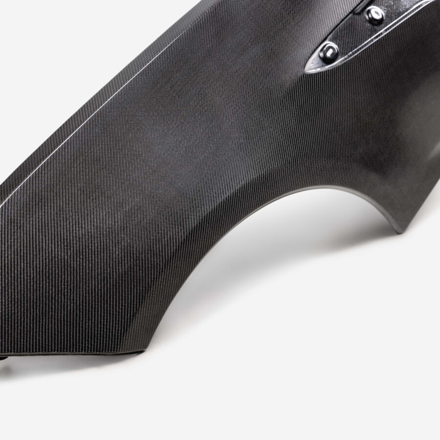 AC 2023-2026 Chevrolet C8 Z06 Carbon Fiber Rear Quarter Panel - Image 3