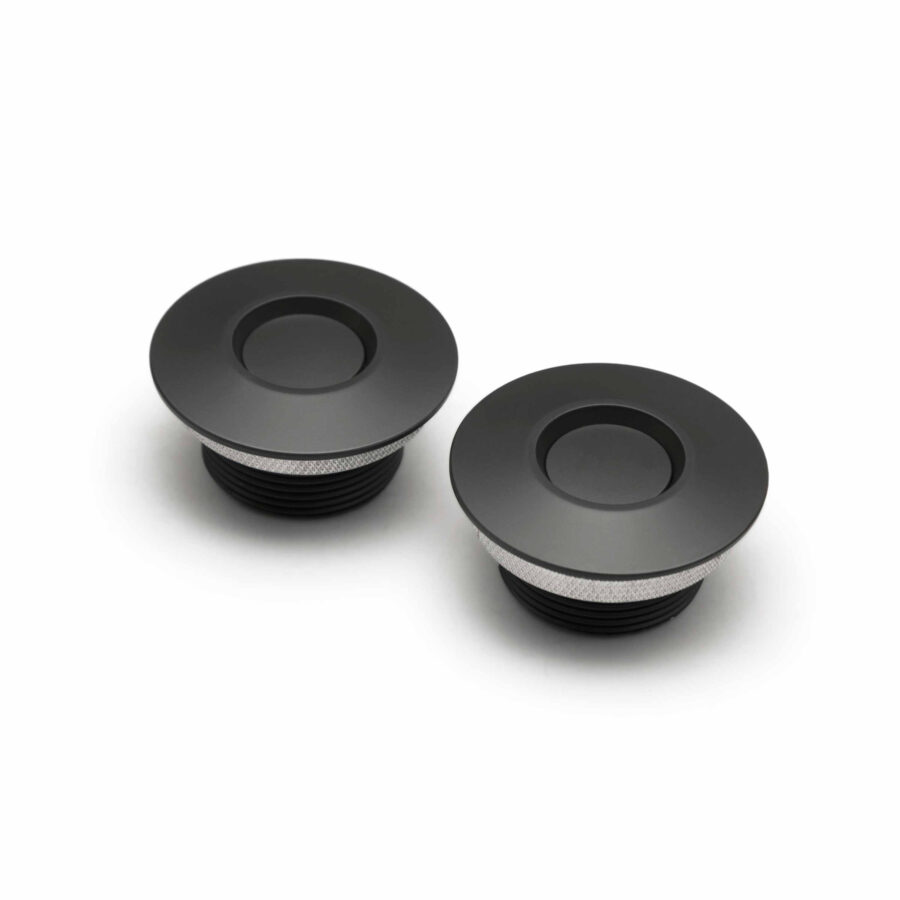 AC Quik-Latch QL38 Low Profile Hood Pin Kit - Black (1.75" DIA) - No Lock - Image 4