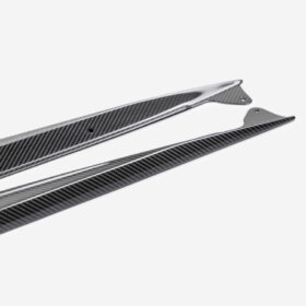 Anderson Composites AC Corvette C8 Z06 Carbon Fiber Side Skirts for C8 Corvette - Image 3