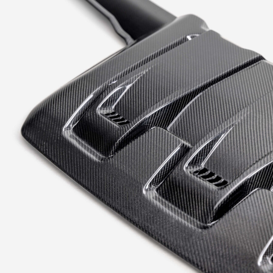 AC 2023-2026 Ford F-150 Raptor R Type-OE Carbon Fiber Hood Vent - Image 4