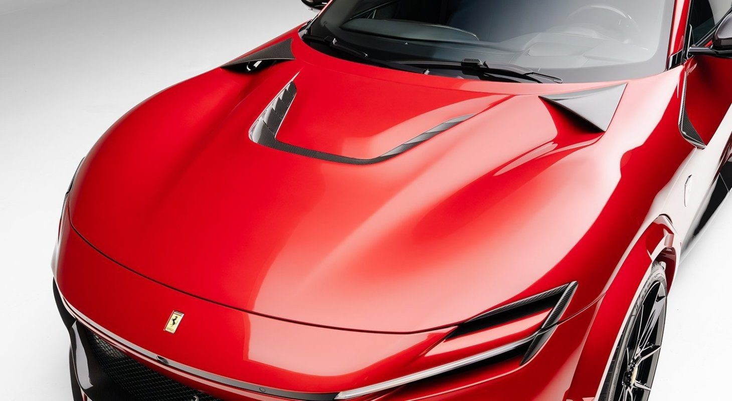 NOVITEC 2023+ Ferrari Purosangue Carbon Engine Bonnet Air-Intakes - Image 4