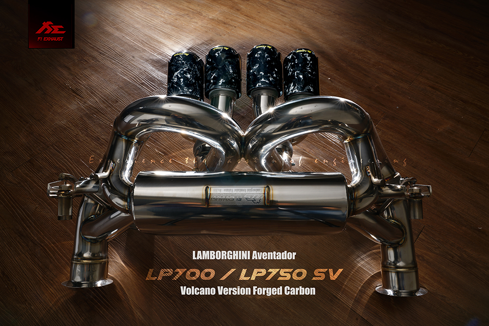 Fi Exhaust 2012-2017 Lamborghini Aventador LP700/LP750 SV Valvetronic Muffler Kit – Volcano Firetador Version