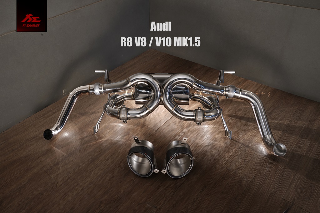 Fi Exhaust 2014-2015 Audi R8 (Gen 1.5) V10 Valvetronic Exhaust System - Image 3