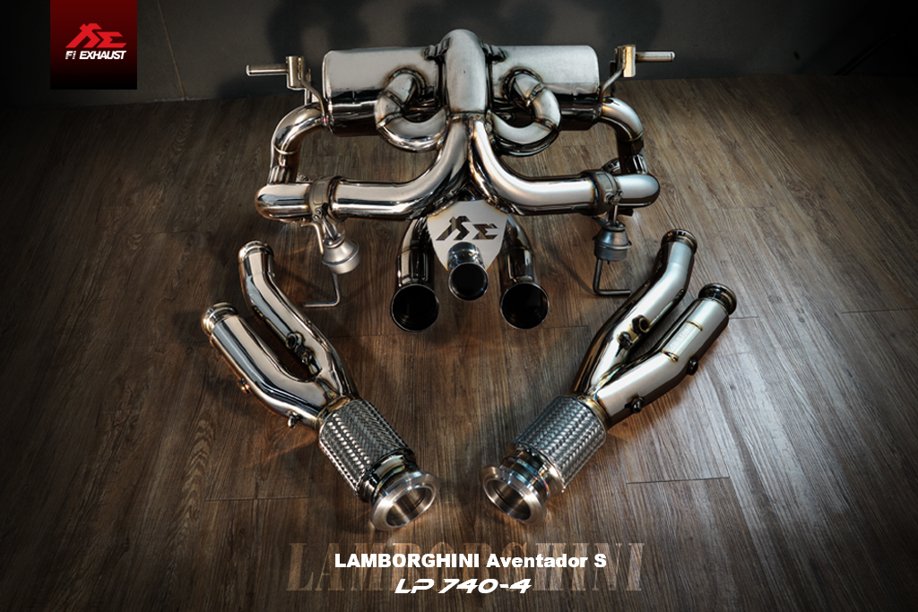 Fi Exhaust 2018-2020 Lamborghini Aventador S LP740 Valvetronic Exhaust System - Image 2
